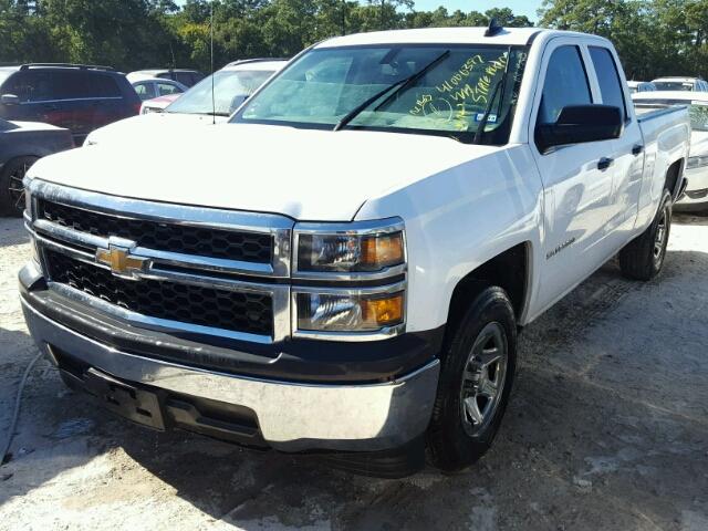 1GCRCPEC3FZ305880 - 2015 CHEVROLET SILVERADO WHITE photo 2