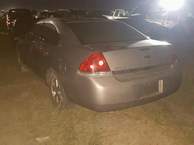 2G1WT55N979330490 - 2007 CHEVROLET IMPALA LT BROWN photo 3