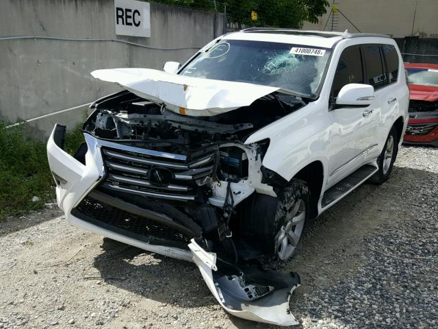 JTJBM7FX5F5105569 - 2015 LEXUS GX BASE WHITE photo 2