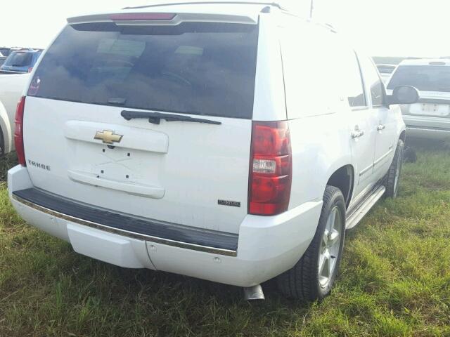 1GNFC33079R143297 - 2009 CHEVROLET TAHOE WHITE photo 4