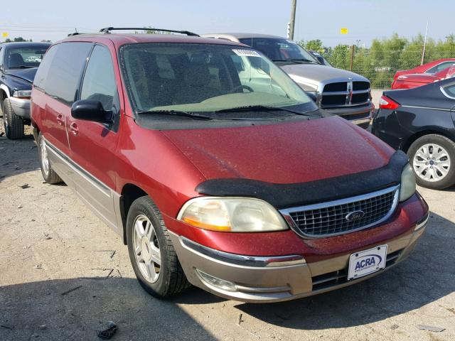 2FMZA53473BB46412 - 2003 FORD WINDSTAR S RED photo 1