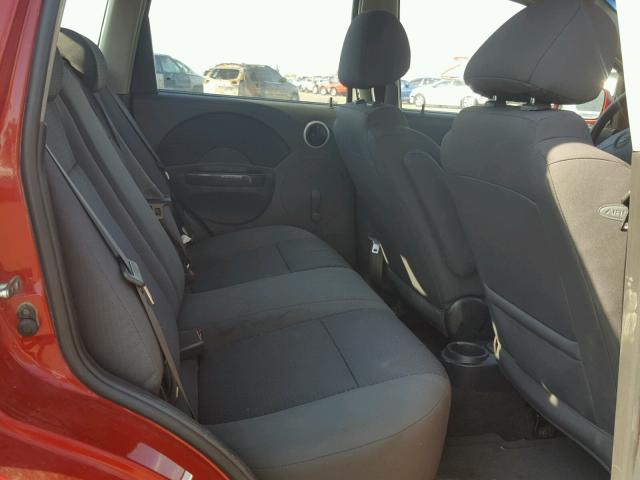 KL1TD66618B011760 - 2008 CHEVROLET AVEO BASE Qırmızı foto 6