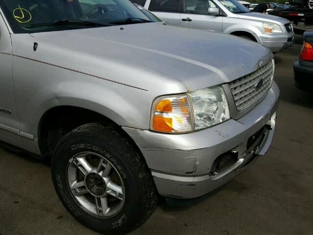 1FMZU73E45ZA08578 - 2005 FORD EXPLORER X SILVER photo 10