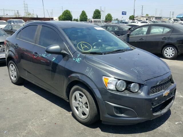 1G1JA5SG2G4153743 - 2016 CHEVROLET SONIC LS 石墨色 照片 1