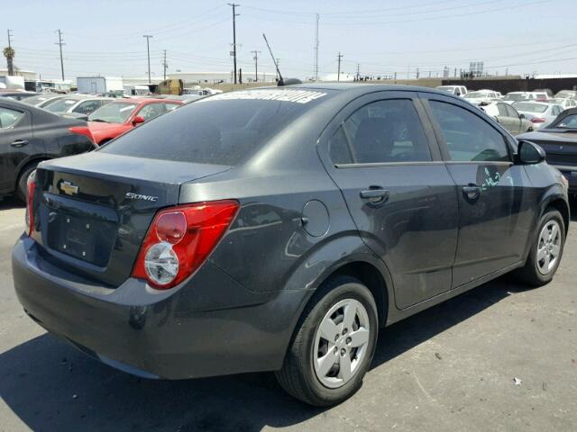 1G1JA5SG2G4153743 - 2016 CHEVROLET SONIC LS 石墨色 照片 4