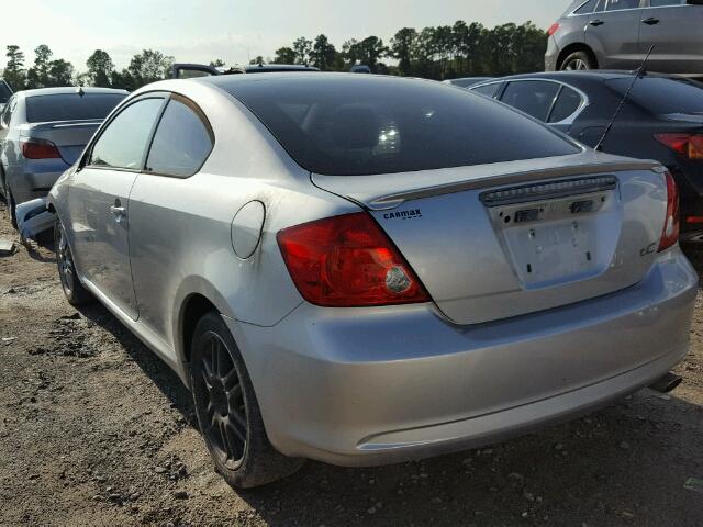 JTKDE177X60081960 - 2006 TOYOTA SCION TC 银色 照片 3