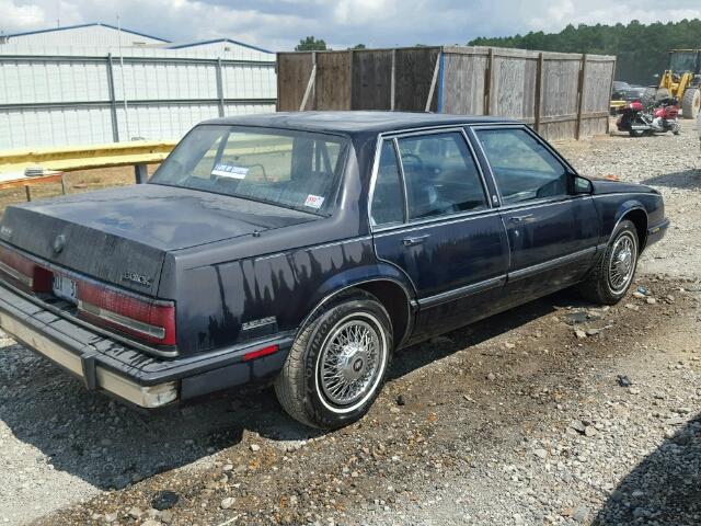 1G4HP54C6LH491840 - 1990 BUICK LESABRE CU BLUE photo 4