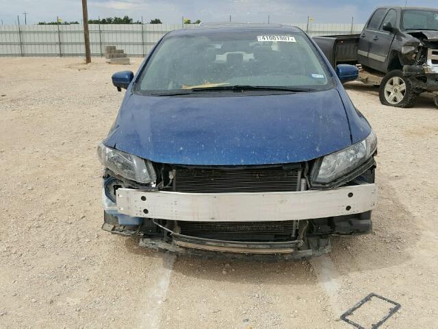 19XFB2F81FE078221 - 2015 HONDA CIVIC EX BLUE photo 9