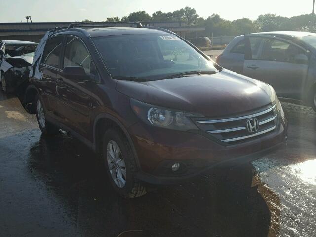 5J6RM3H50CL024583 - 2012 HONDA CR-V MAROON photo 1