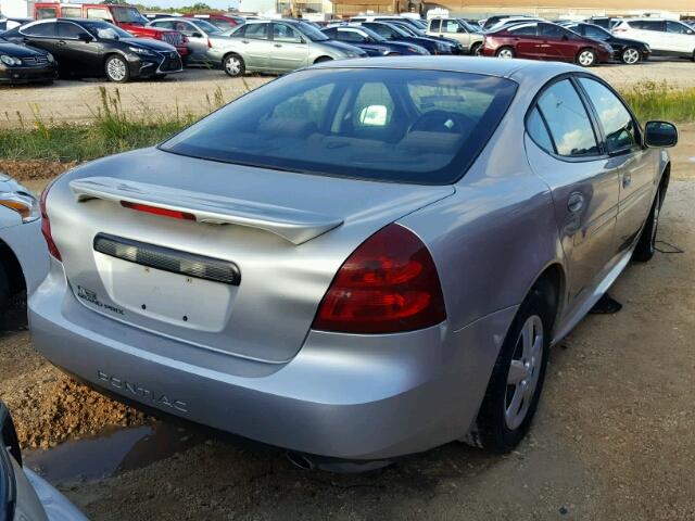 2G2WP552371120262 - 2007 PONTIAC GRAND PRIX SILVER photo 4