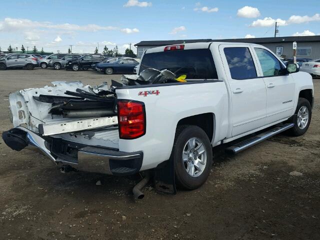 3GCUKREC5GG230819 - 2016 CHEVROLET SILVERADO WHITE photo 4