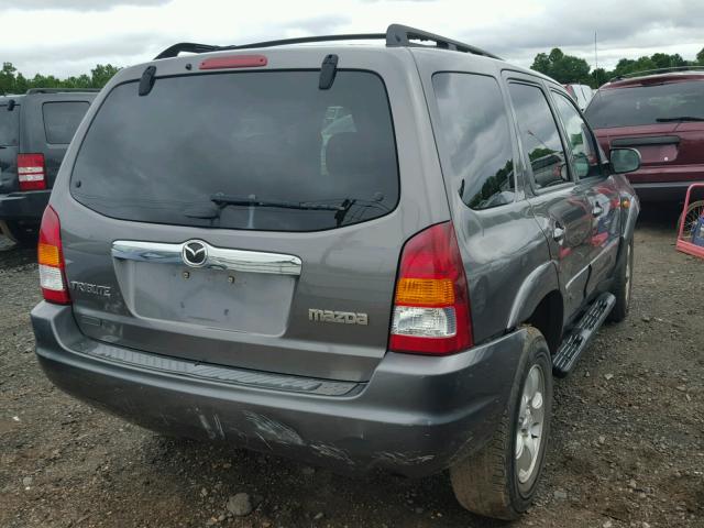 4F2CZ96183KM49152 - 2003 MAZDA TRIBUTE ES SILVER photo 4