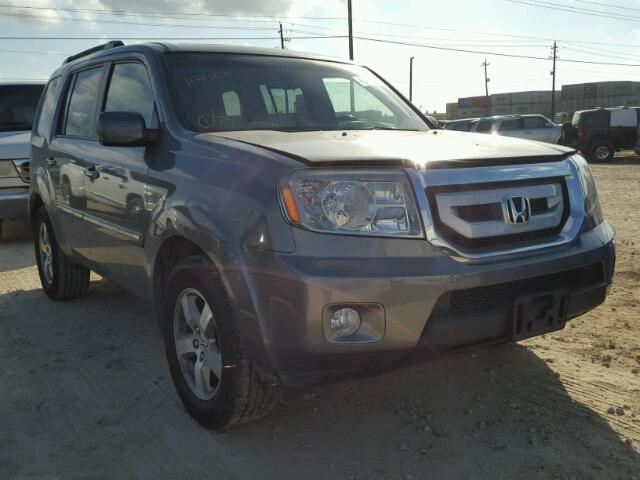 5FNYF38529B013947 - 2009 HONDA PILOT EXL GRAY photo 1