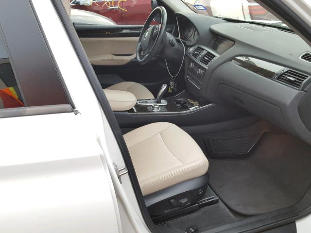 5UXWX9C5XD0A17123 - 2013 BMW X3 XDRIVE2 WHITE photo 5