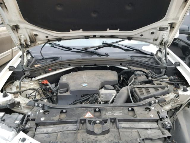 5UXWX9C5XD0A17123 - 2013 BMW X3 XDRIVE2 WHITE photo 7
