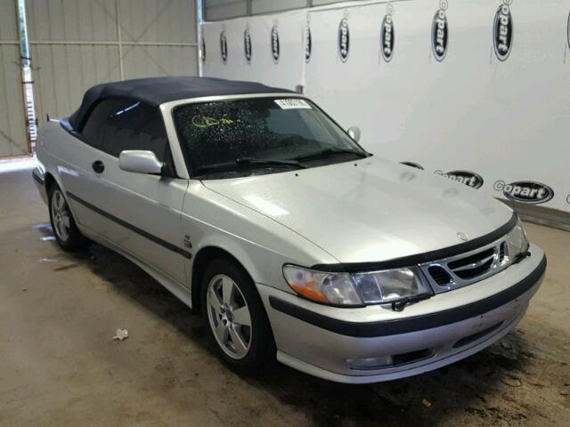 YS3DF78K637010860 - 2003 SAAB 9-3 SE SILVER photo 1