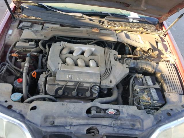 19UYA2254WL007157 - 1998 ACURA 3.0CL Қызыл фото 7