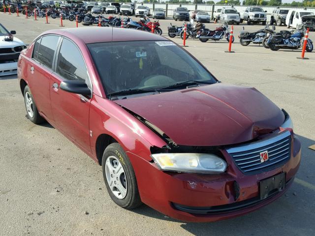 1G8AG52F15Z161520 - 2005 SATURN ION LEVEL MAROON photo 1