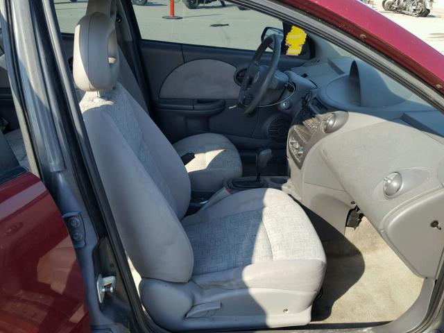 1G8AG52F15Z161520 - 2005 SATURN ION LEVEL MAROON photo 5