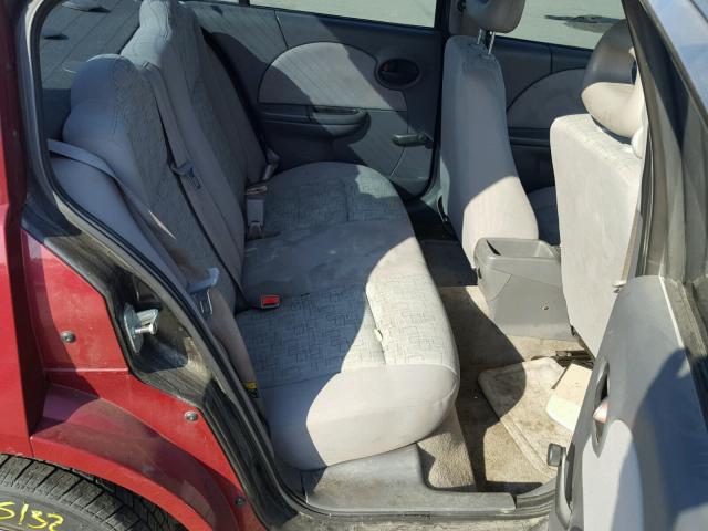 1G8AG52F15Z161520 - 2005 SATURN ION LEVEL MAROON photo 6