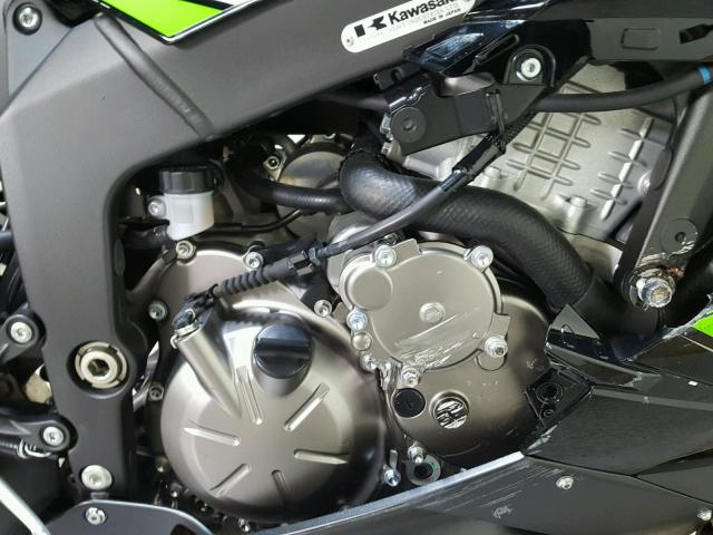 JKBZXJE13GA021834 - 2016 KAWASAKI ZX636 E GREEN photo 12