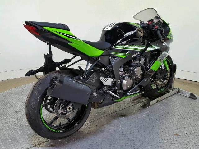 JKBZXJE13GA021834 - 2016 KAWASAKI ZX636 E GREEN photo 8