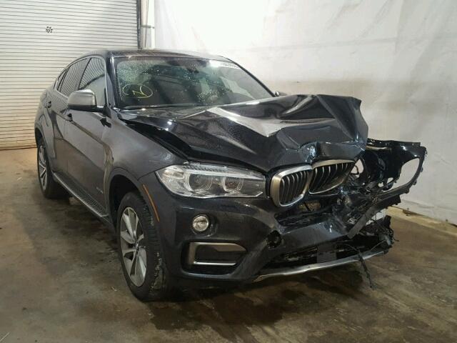 5UXKU2C58F0N76118 - 2015 BMW X6 XDRIVE3 BLACK photo 1