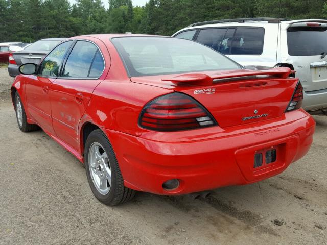 1G2NF52E84M594009 - 2004 PONTIAC GRAND AM S Qırmızı foto 3