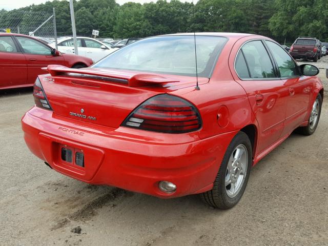 1G2NF52E84M594009 - 2004 PONTIAC GRAND AM S Qırmızı foto 4