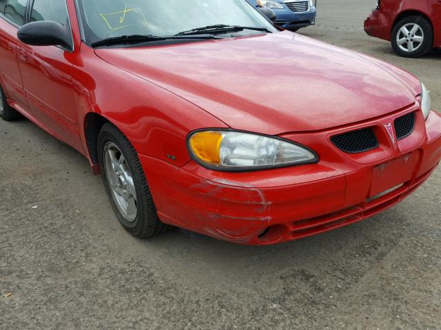 1G2NF52E84M594009 - 2004 PONTIAC GRAND AM S Qırmızı foto 9