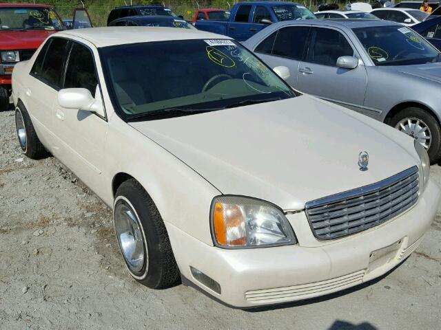 1G6KD54Y8YU279988 - 2000 CADILLAC DEVILLE CREAM photo 1