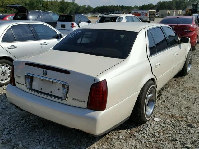 1G6KD54Y8YU279988 - 2000 CADILLAC DEVILLE CREAM photo 4