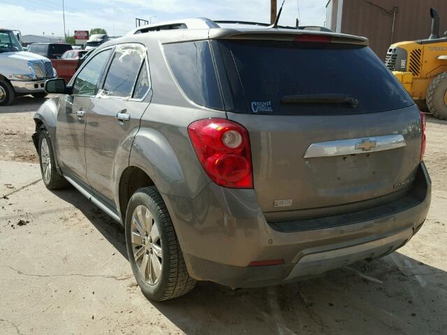 2CNFLGEW9A6346494 - 2010 CHEVROLET EQUINOX LT SILVER photo 3