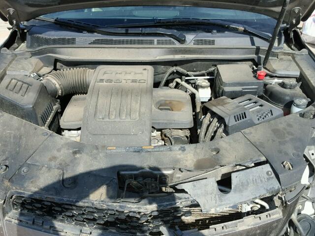 2CNFLGEW9A6346494 - 2010 CHEVROLET EQUINOX LT SILVER photo 7