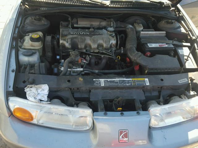 1G8ZH52892Z142713 - 2002 SATURN SL1 SILVER photo 7