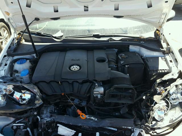 WVWDB7AJXDW019797 - 2013 VOLKSWAGEN GOLF WHITE photo 7