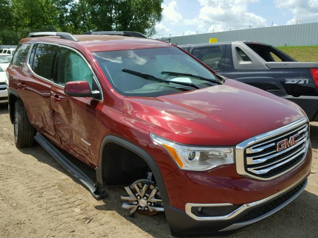 1GKKNMLSXHZ117837 - 2017 GMC ACADIA SLT წითელი ფოტო 1