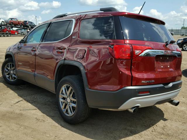 1GKKNMLSXHZ117837 - 2017 GMC ACADIA SLT წითელი ფოტო 3