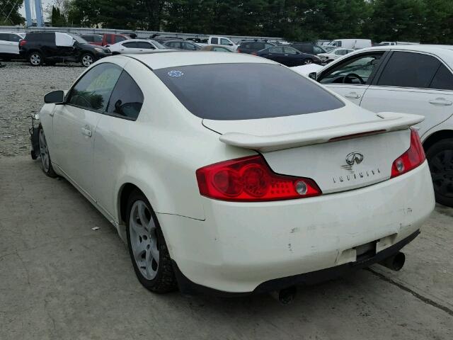 JNKCV54EX3M209744 - 2003 INFINITI G35 WHITE photo 3