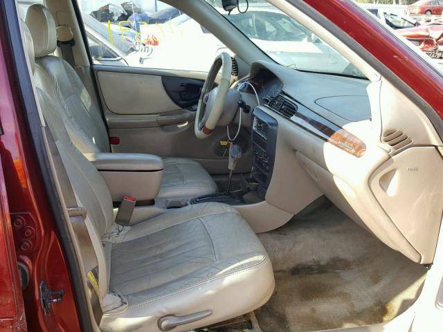 1G1NE52J22M639074 - 2002 CHEVROLET MALIBU LS წითელი ფოტო 5