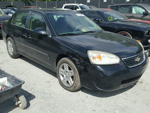 1G1ZT51F86F162892 - 2006 CHEVROLET MALIBU LT Қара фото 1