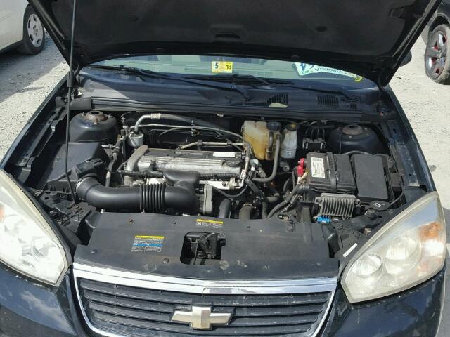 1G1ZT51F86F162892 - 2006 CHEVROLET MALIBU LT Қара фото 7