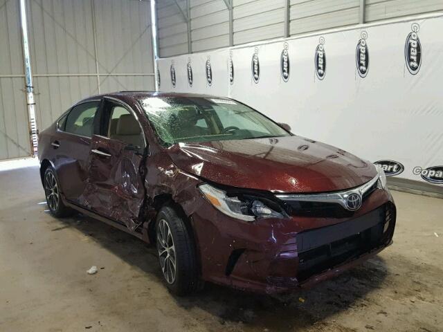 4T1BK1EB5JU273380 - 2018 TOYOTA AVALON XLE MAROON photo 1