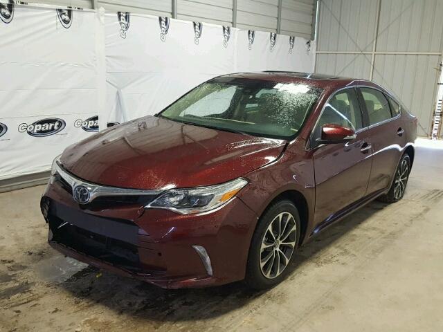 4T1BK1EB5JU273380 - 2018 TOYOTA AVALON XLE MAROON photo 2