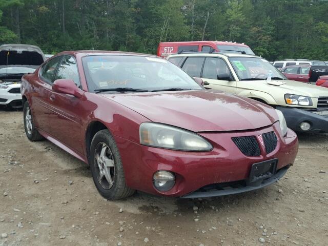 2G2WP522641341404 - 2004 PONTIAC GRAND PRIX RED photo 1