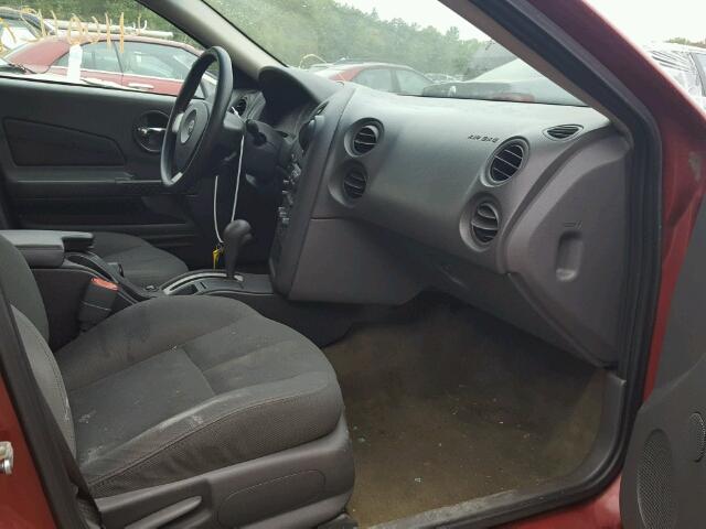 2G2WP522641341404 - 2004 PONTIAC GRAND PRIX Կարմիր լուսանկար 5