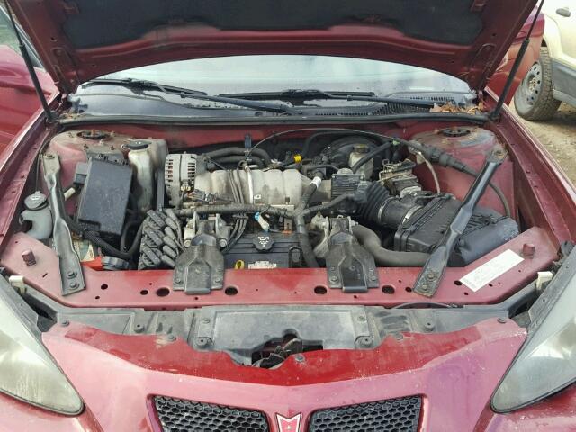 2G2WP522641341404 - 2004 PONTIAC GRAND PRIX Կարմիր լուսանկար 7