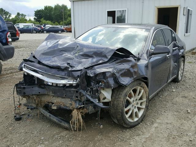 1G1ZE5E05A4146122 - 2010 CHEVROLET MALIBU LTZ 灰色 照片 2