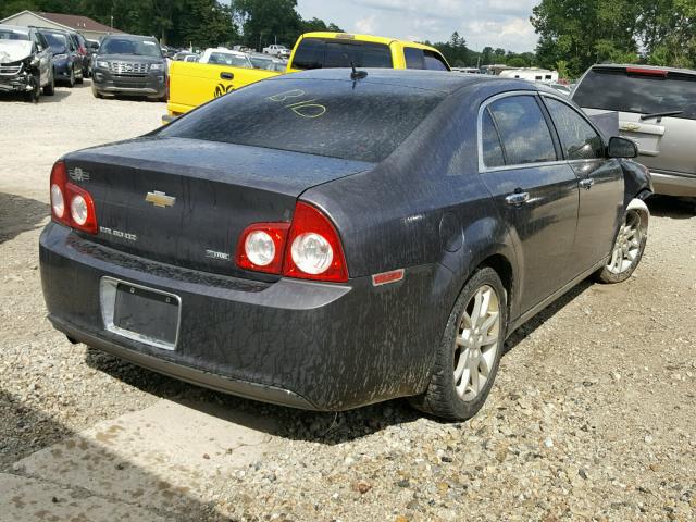 1G1ZE5E05A4146122 - 2010 CHEVROLET MALIBU LTZ 灰色 照片 4