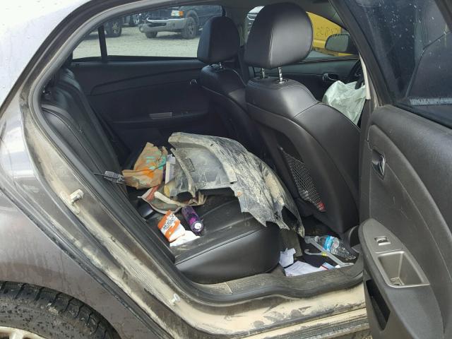 1G1ZE5E05A4146122 - 2010 CHEVROLET MALIBU LTZ 灰色 照片 6